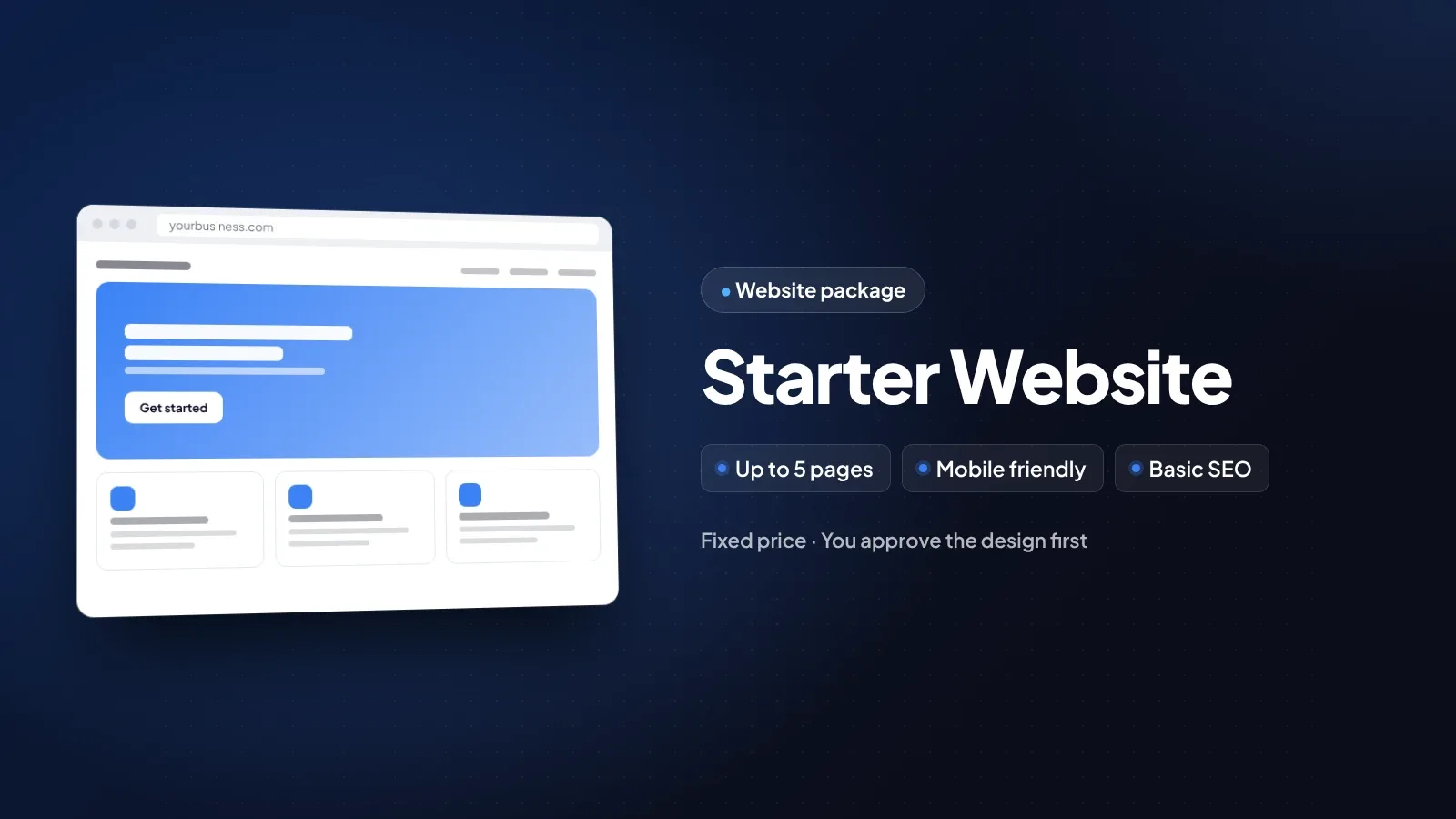 Starter Website by WOGLOBAL