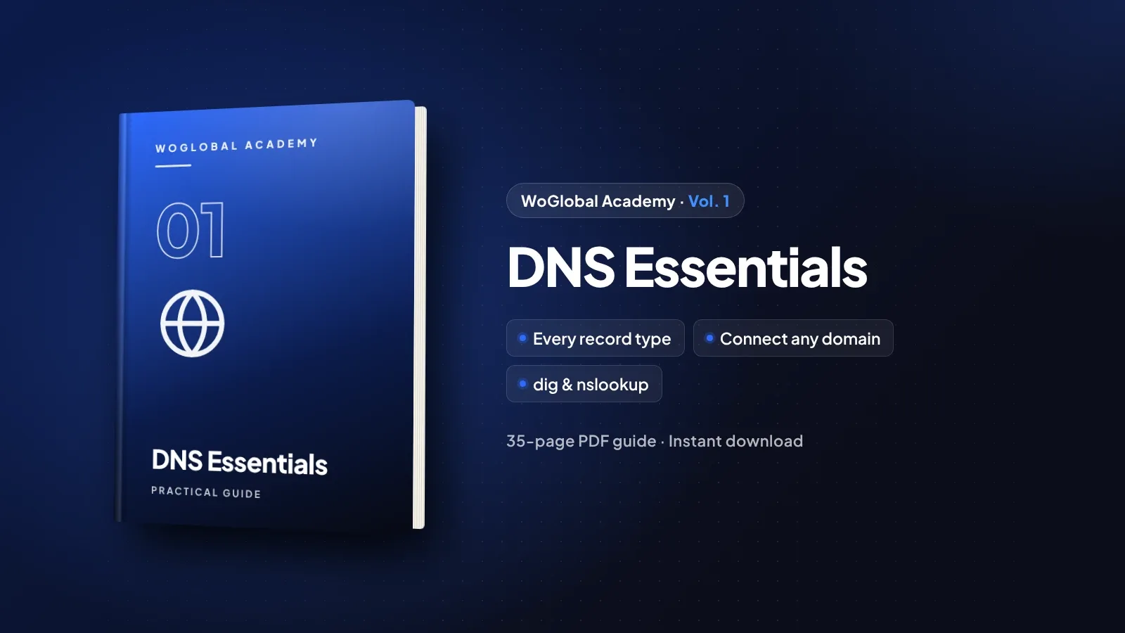 WoGlobal Academy Vol. 1: DNS Essentials ebook cover